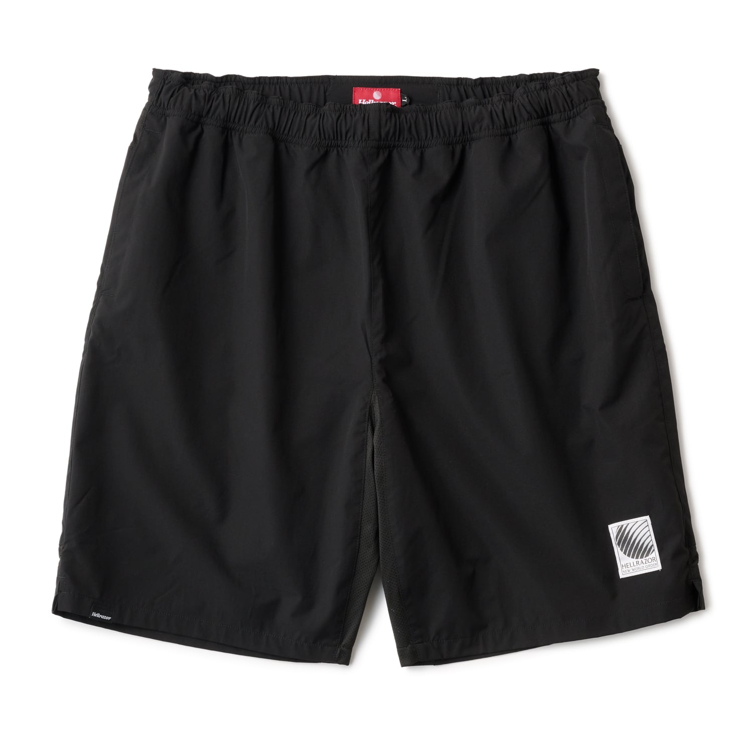 【HELLRAZOR】AIR NYLON SHORTS(BLACK)〈国内送料無料〉