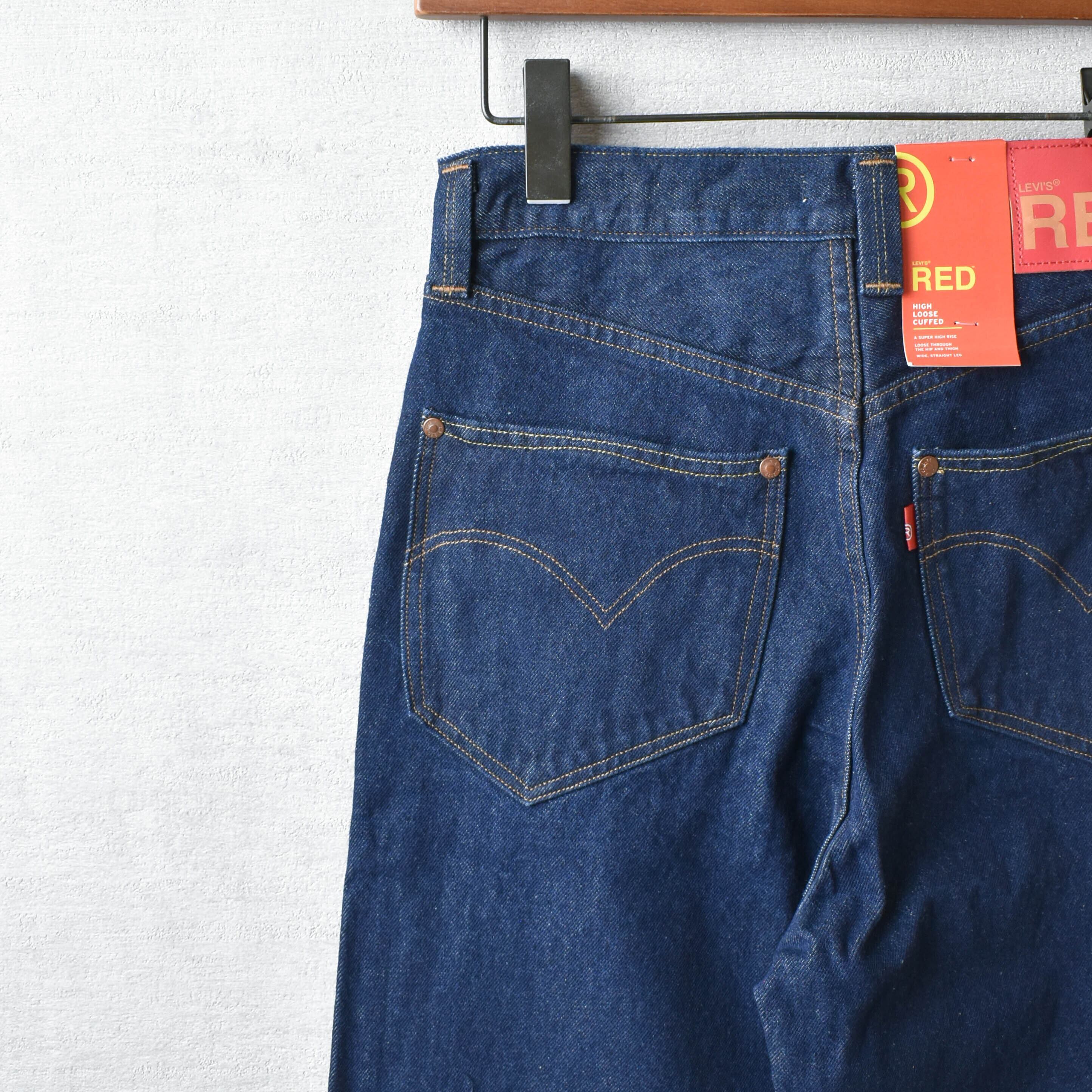 [NEW] LEVI'S RED HIGH LOOSE CUFFED インディゴ A2682-0001 26inch