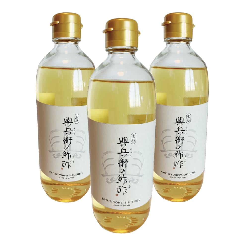 ご家庭用】與兵衛の鮓酢（480㎖ペットボトル）3本入り ※商品は画像と