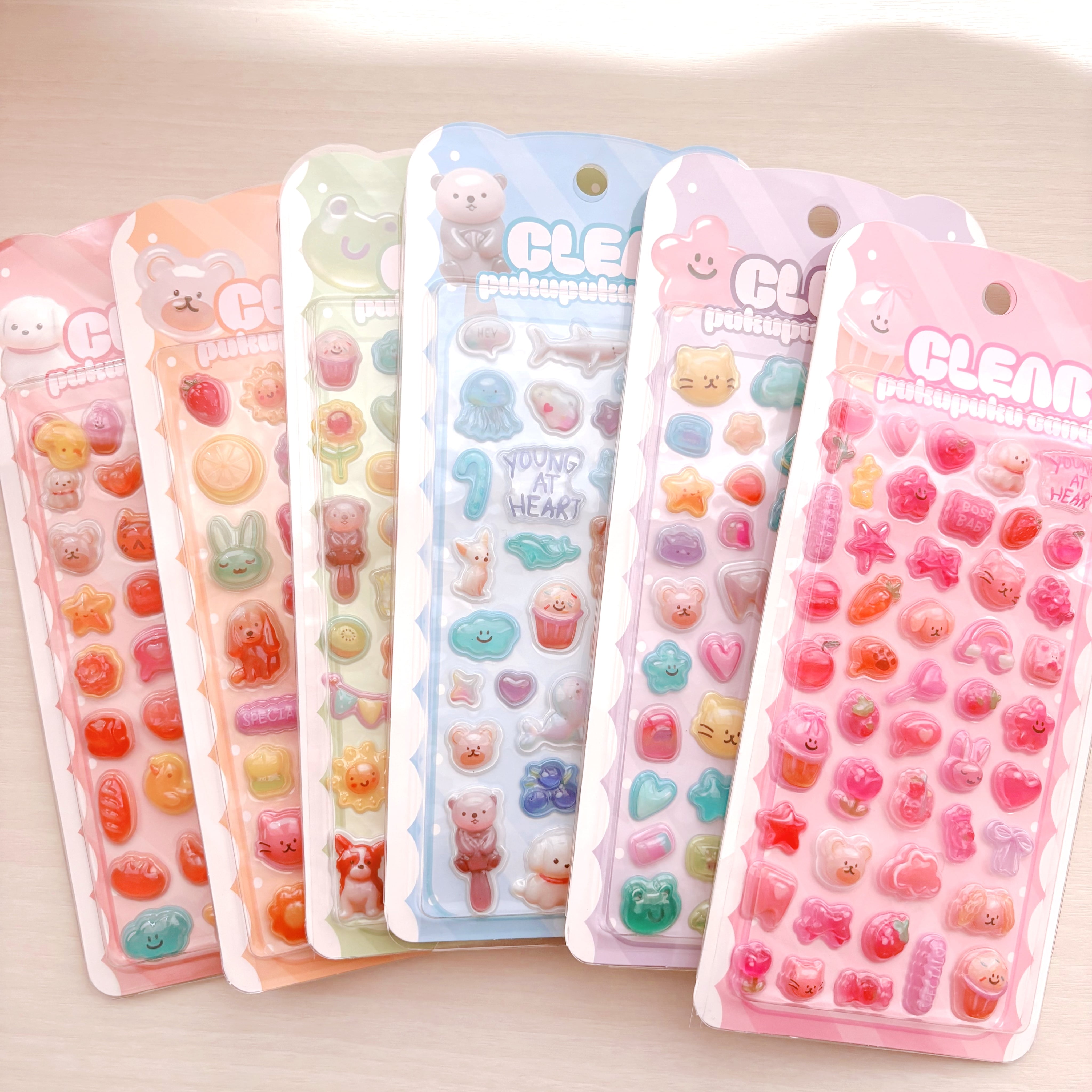 サミュエルぷっくりステッカー　全６種　288枚 正規ライセンス品】サミュエルぷっくりステッカー♡全6種類 | DecoJolie