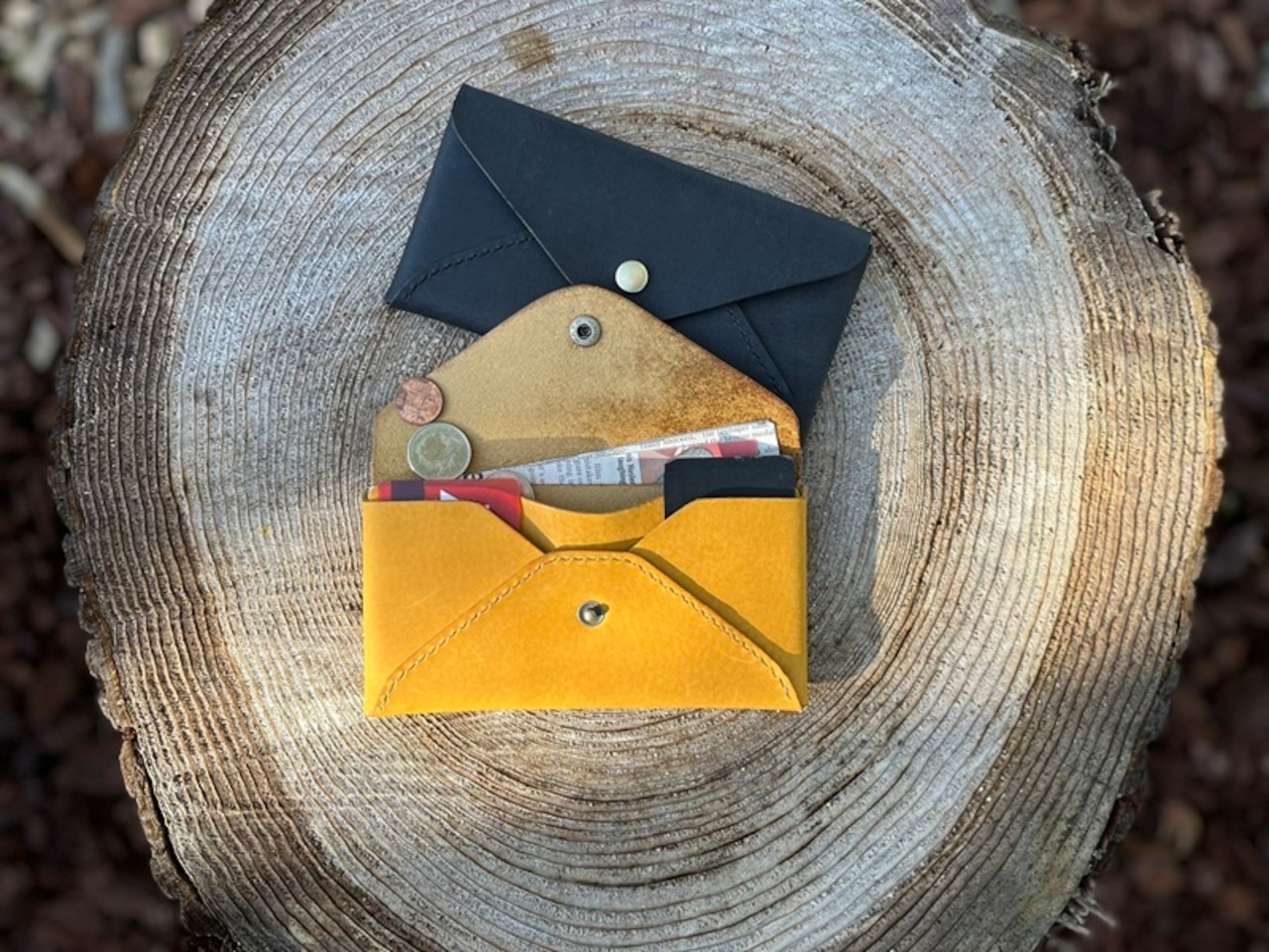 封筒型の札入れ (Envelope wallet)