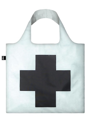 LOQI エコバッグ Malevich  Black Cross  Tote Bag