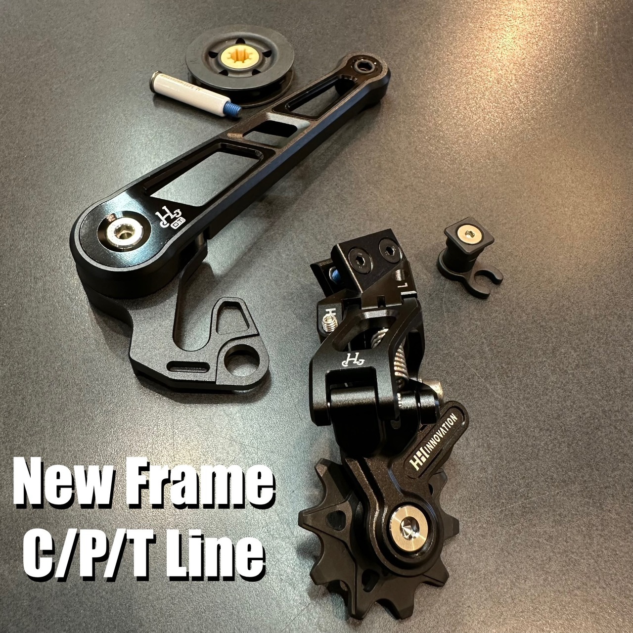 H&H [New Frame] DT Tensioner ＋ New Derailleur (Pully adjust) Set