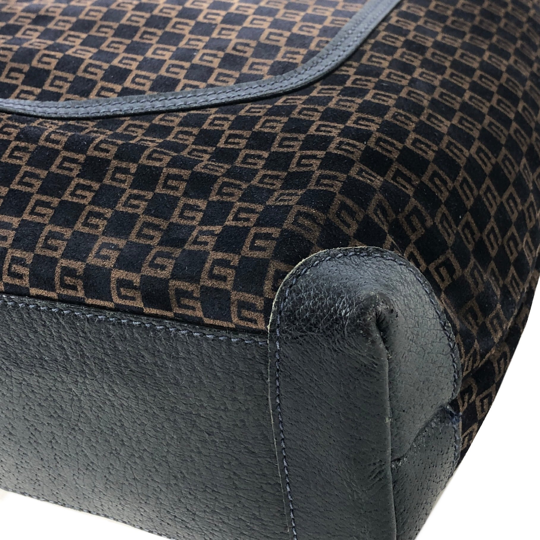 GUCCI グッチ GGロゴ トートバッグ ショルダーバッグ ブラック vintage