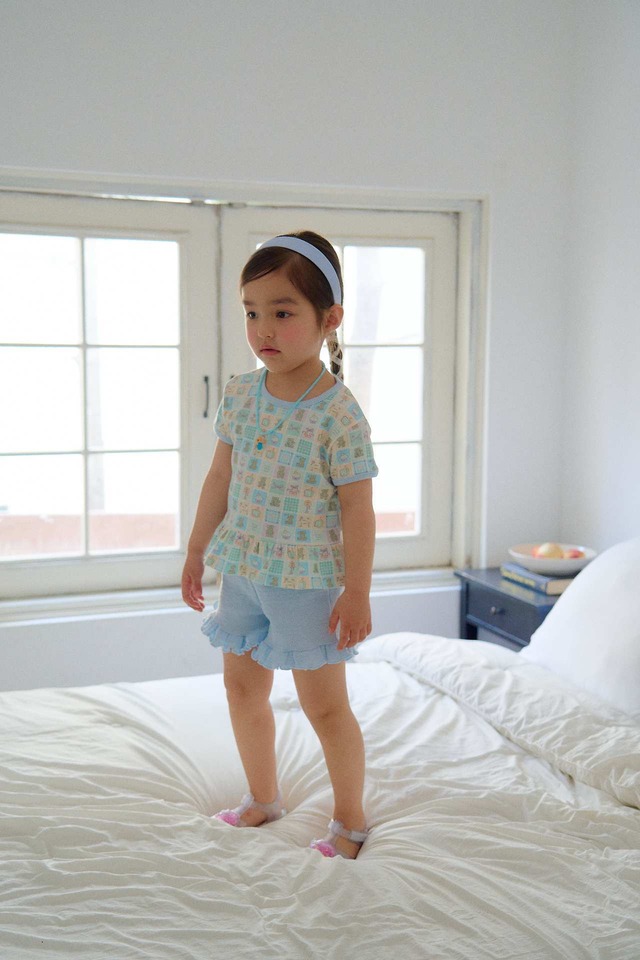【5/9〆予約】<chouchoushasha>  Kitchen pattern cross T