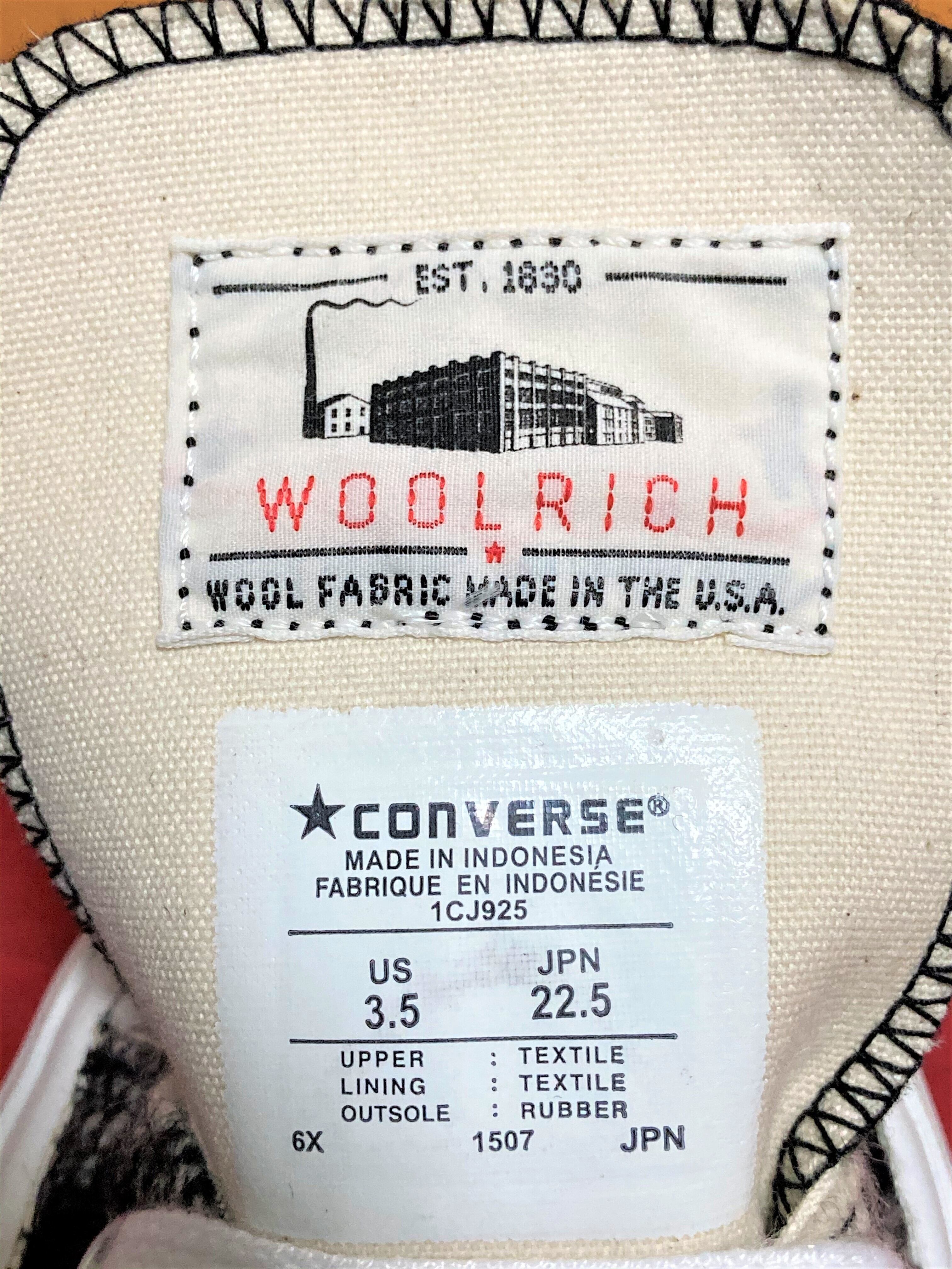 PUMA ハローキティ コラボ スニーカー 24.5cm CONVERSE（コンバース）JACK PURCELL WOOLRICH（ジャックパーセル