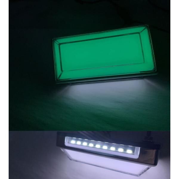 24V トラック用品 LED サイドマーカー マーカーランプ 細型 緑 24V トラック用品 LED サイドマーカー マーカーランプ 細型 緑