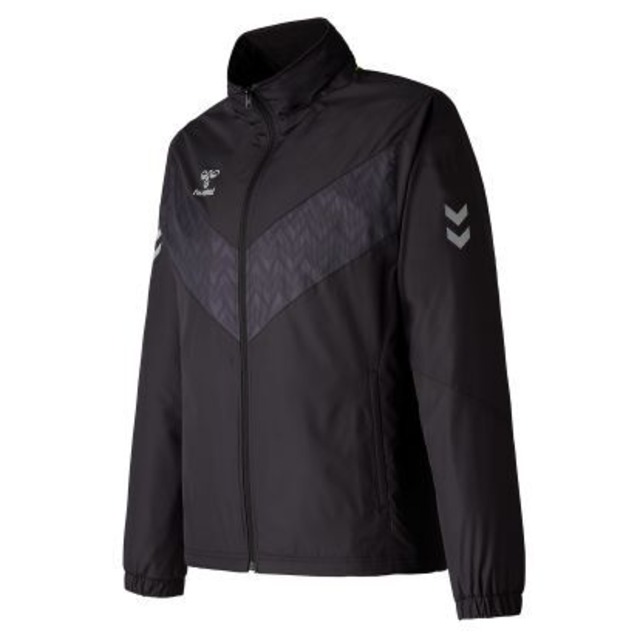 西部中学校バレー部ウィンドブレーカーシャツ （色：ブラック）