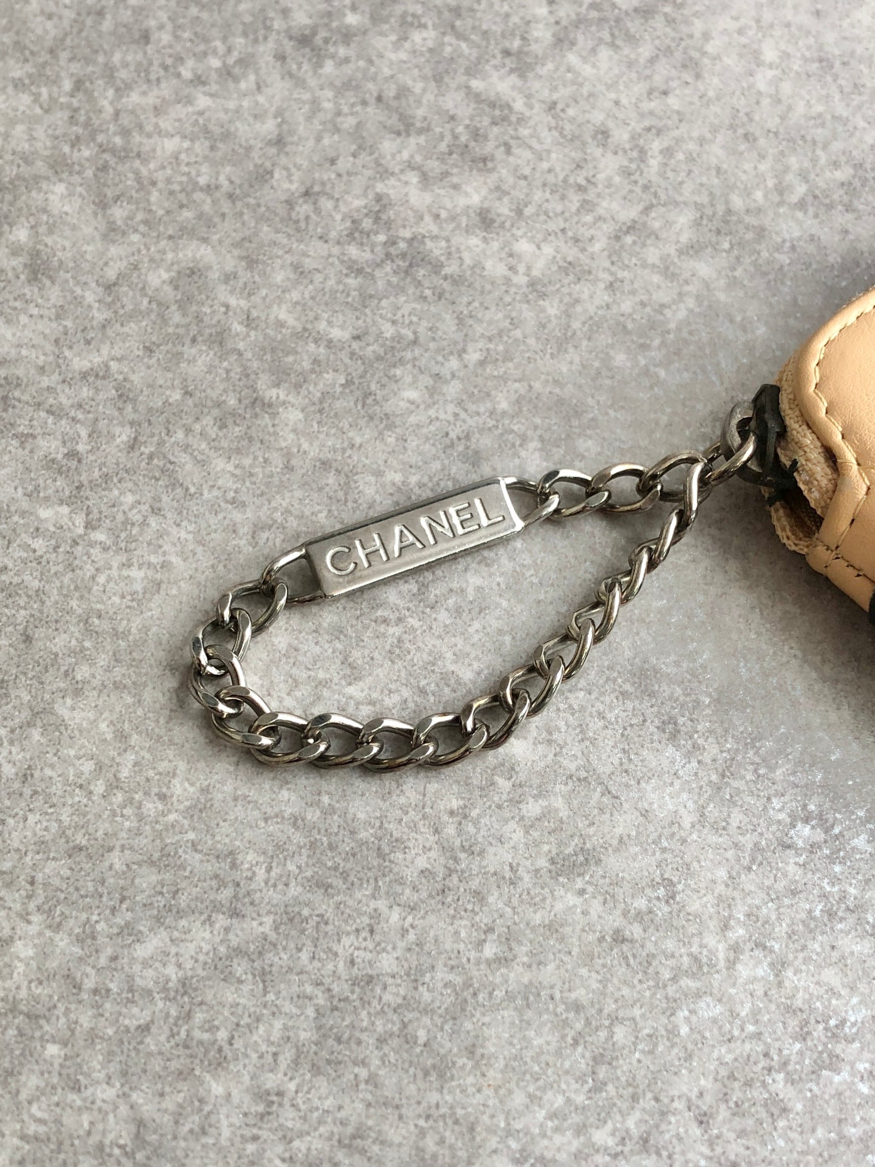 CHANEL シャネル カンボンライン ハンドバッグ ベージュ ココマーク