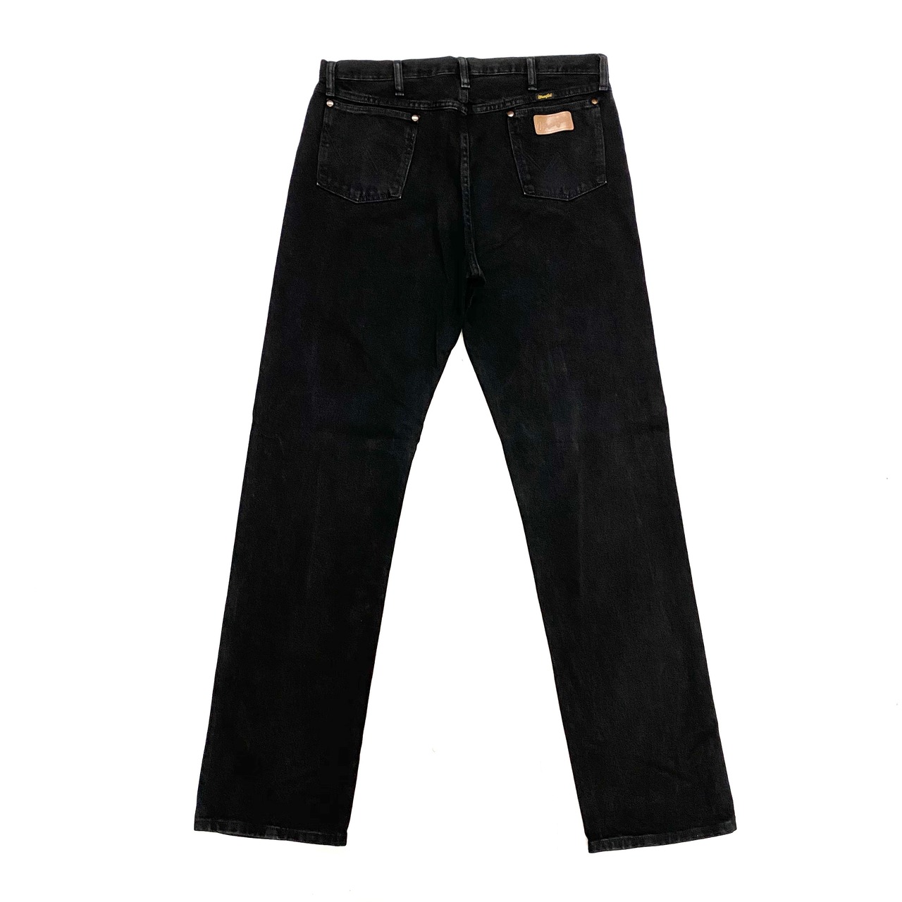 90年代 90s Wrangler ラングラー 13MWZWK ストレート ブラック デニム 