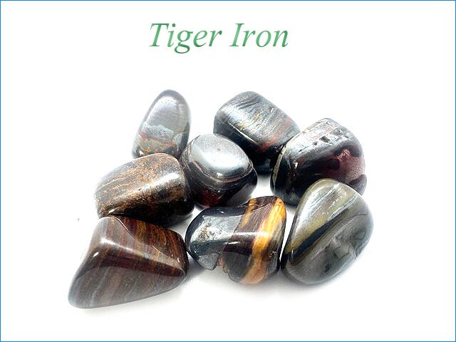ヘブン&アース社製】タイガーアイアン タンブル | Synergy Stone
