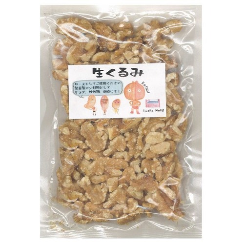 生くるみ 90g ノンロースト 製菓や製パンに最適 まろやかなコクとほのかな苦み 胡桃 クルミ ナッツ 種実 雑穀屋穂の香