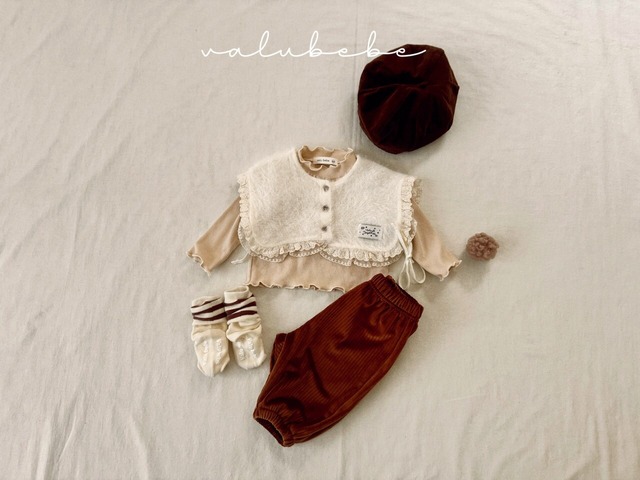 [予約][送料無料]《valubebe》poying ribbon cape (baby) 87