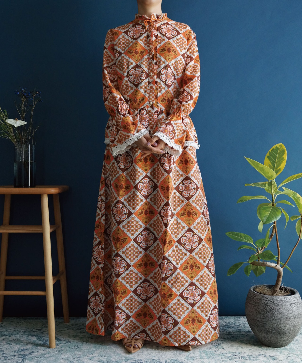 【送料無料】70's european dress