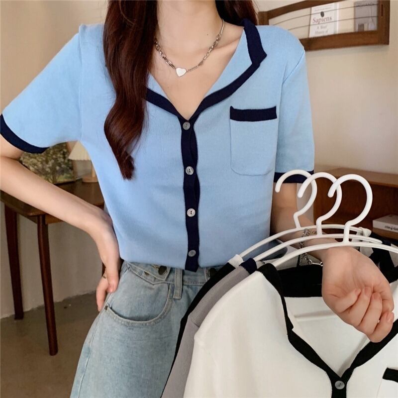 スタイルカラーニットセーター 薄手カジュアルカーディガンシャツ レディース シルク ハンチェンe97030325493