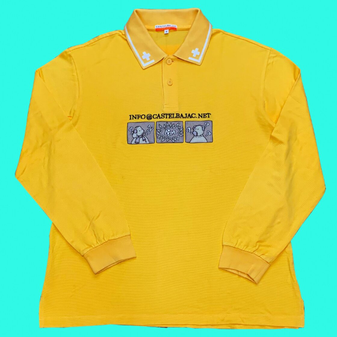 CASTER BAJAC SPORT L/S POLO SHIRTS カステルバジャック スポーツ 
