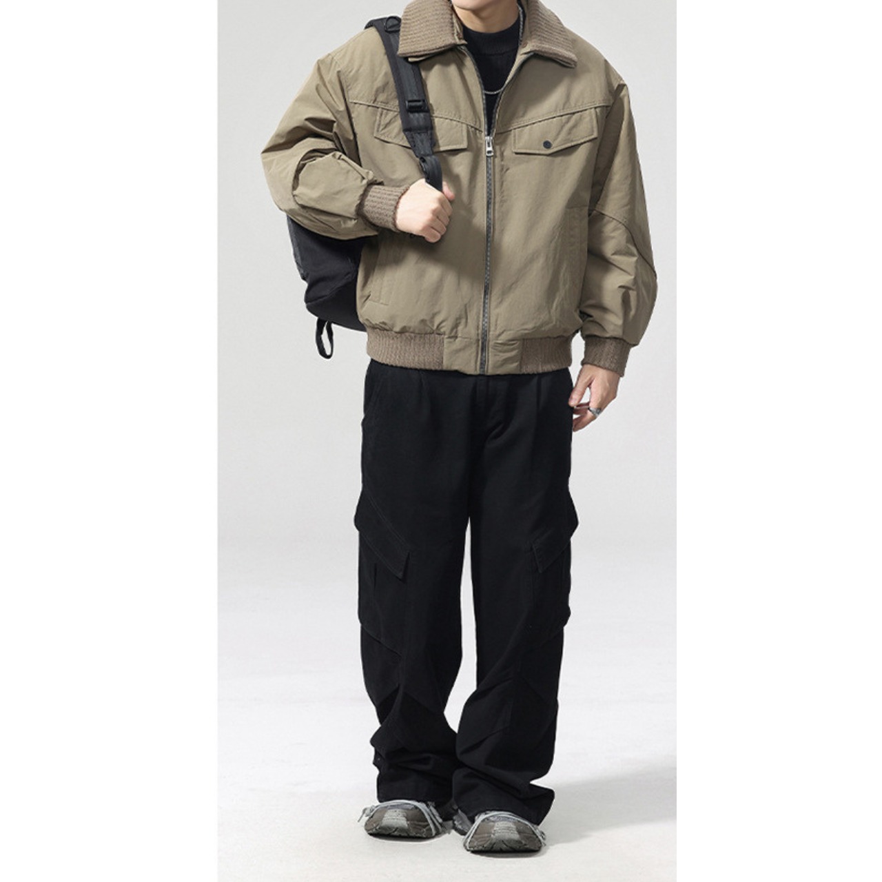 ライトウォームスタンドジップブルゾン　TB1804・画像9