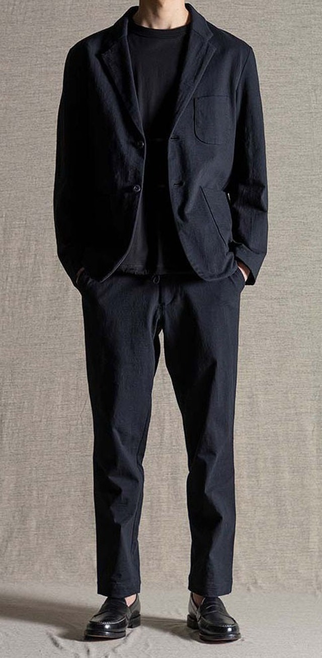 ANTICIPO / NEBBIOLO LUNGO　クルーネック長袖カットソー