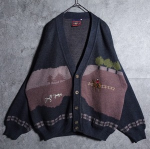 EURO Artistic Embroidery Design Cardigan