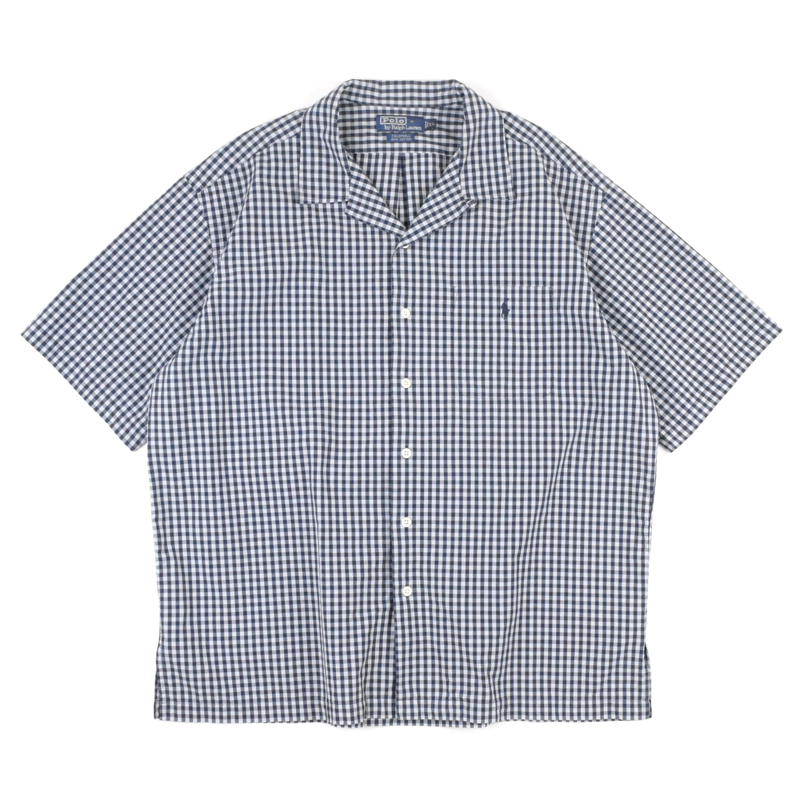 90s Polo Ralph Lauren Shirt VINTAGE CAMP Hemingway / XL | yowakeup