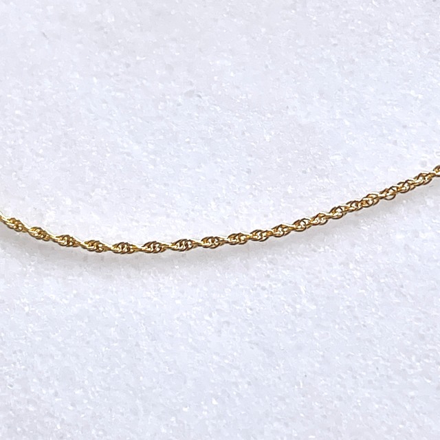【特別価格】ネックレスチェーン　シルバー925製（18金コーティング）