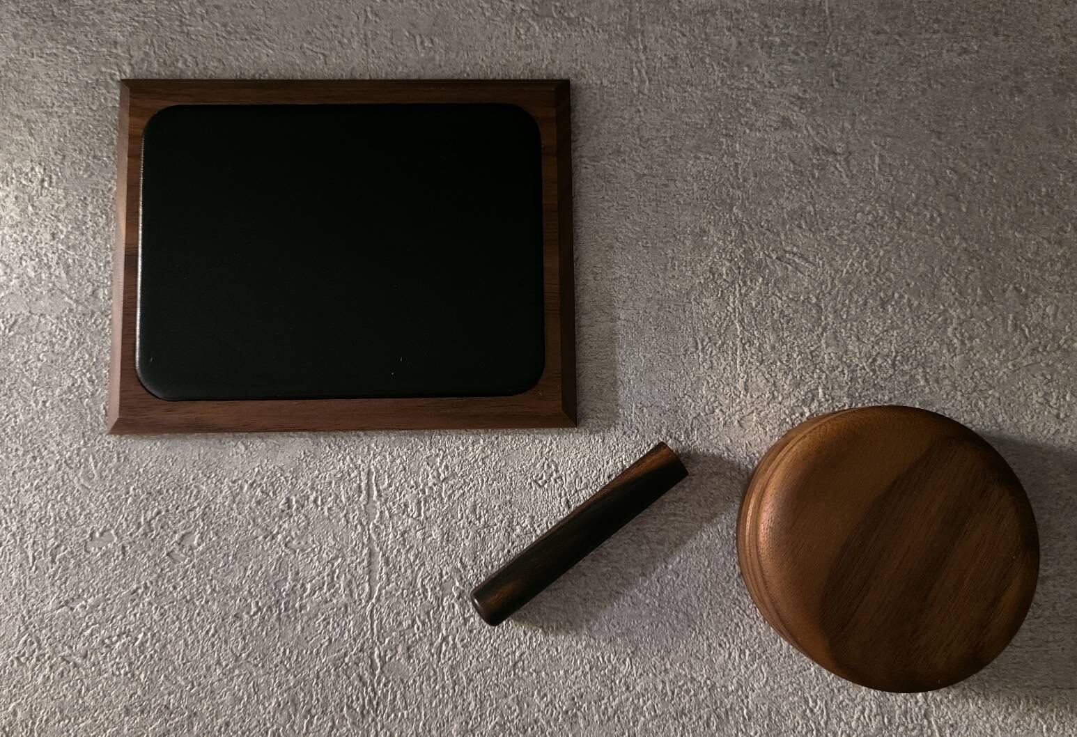 捺印マット ウォールナット