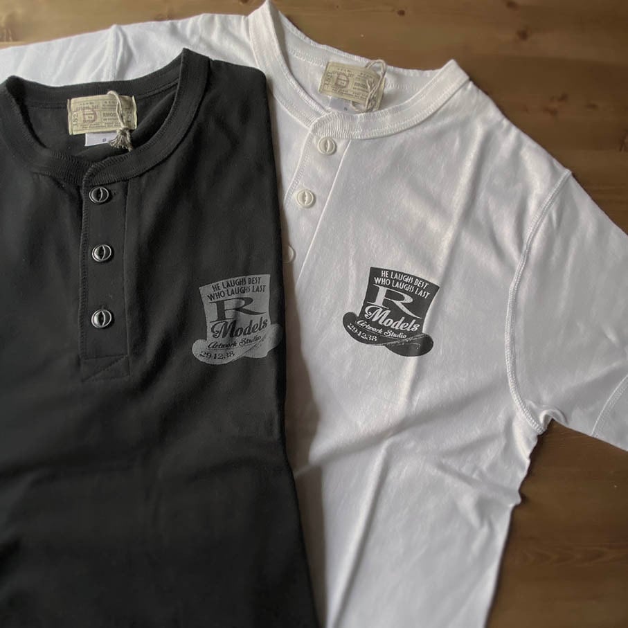 HAT ICON HENRY NECK T-SHIRTS