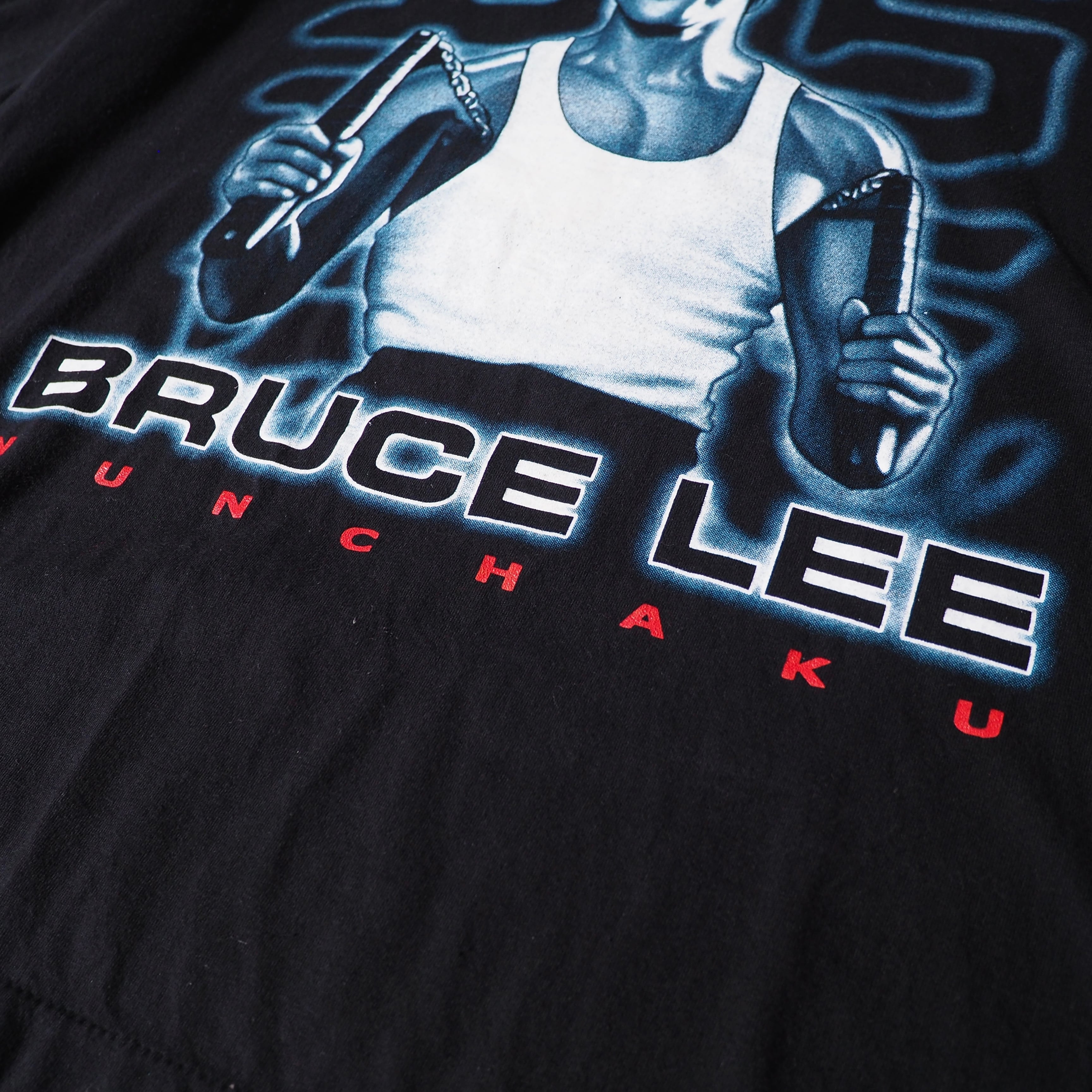 1990s ” Bruce Lee Enter the Dragon ” printed vintage long sleeve Tee