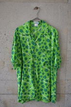 Clover pattern short-sleeved shirt