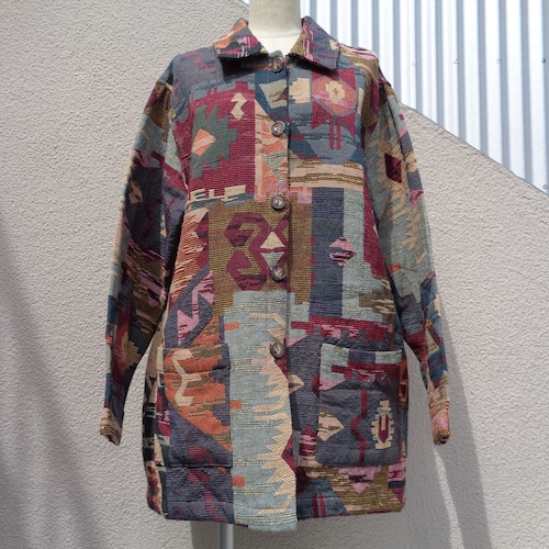 Native Pattern Gobelin Jacket / ネイティブパターン ゴブランジャケット