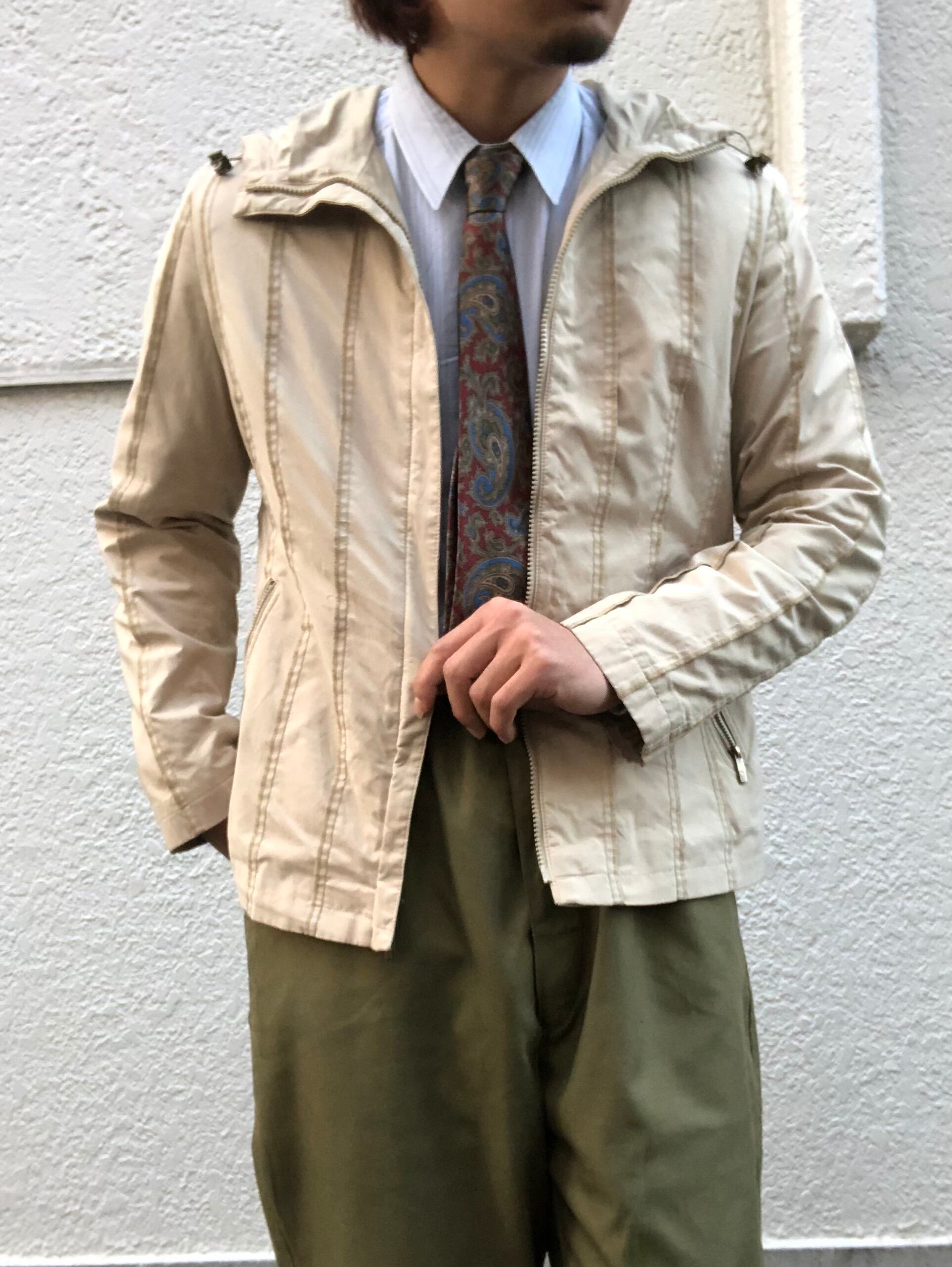 50s〜 Vintage Rayon Gabardine Jacket | 雑踏
