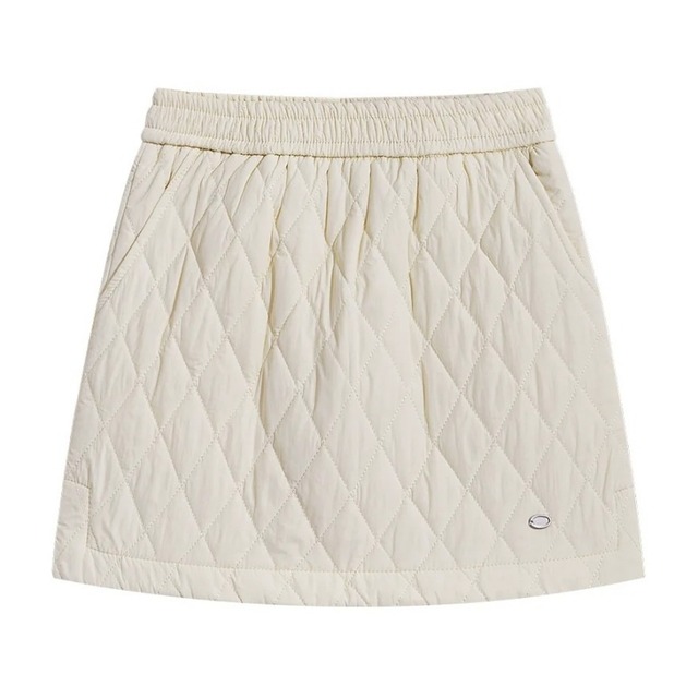 Quilted mini skirt　B1274