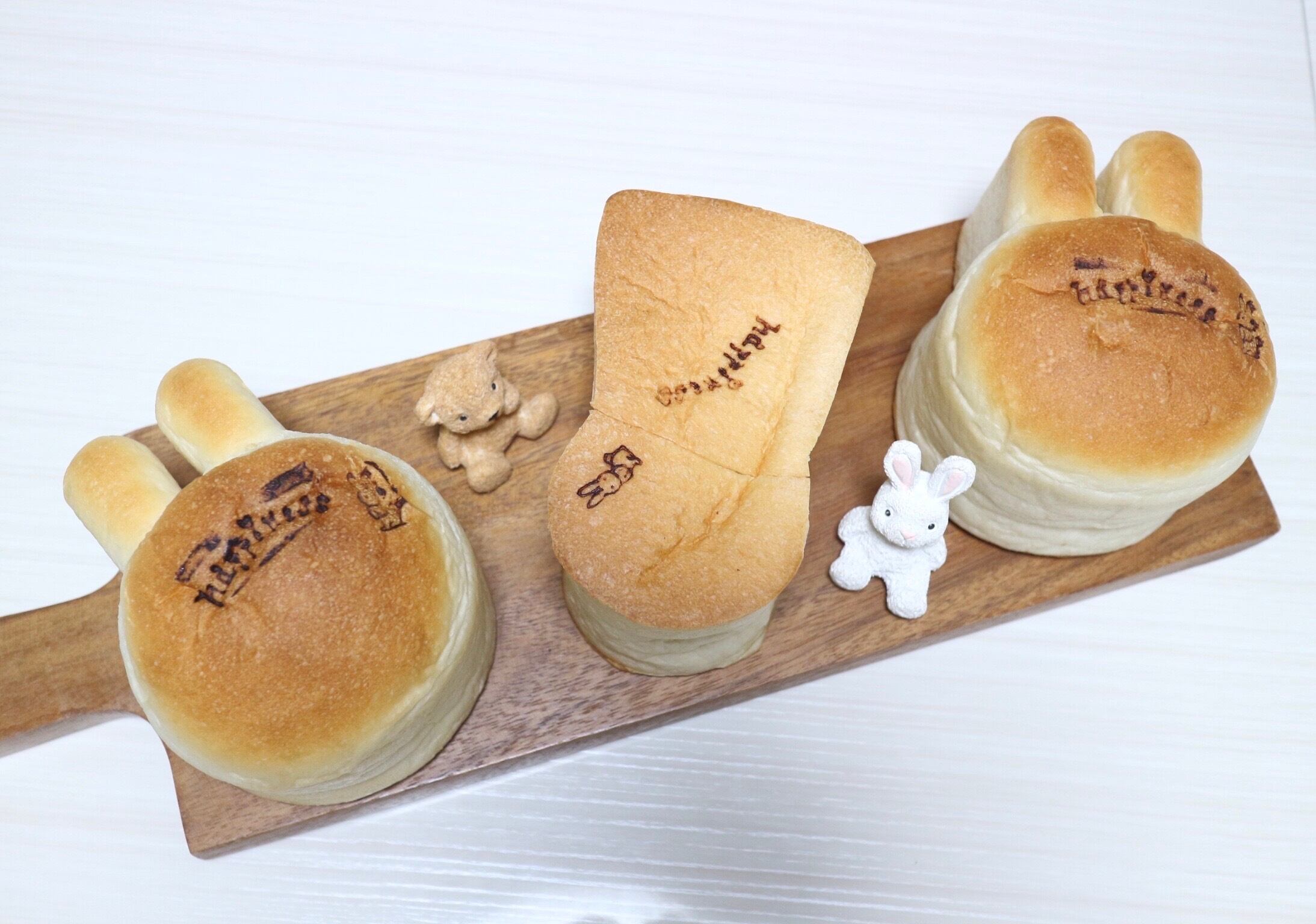 ちびうさ食パン＆古墳食パンセット　