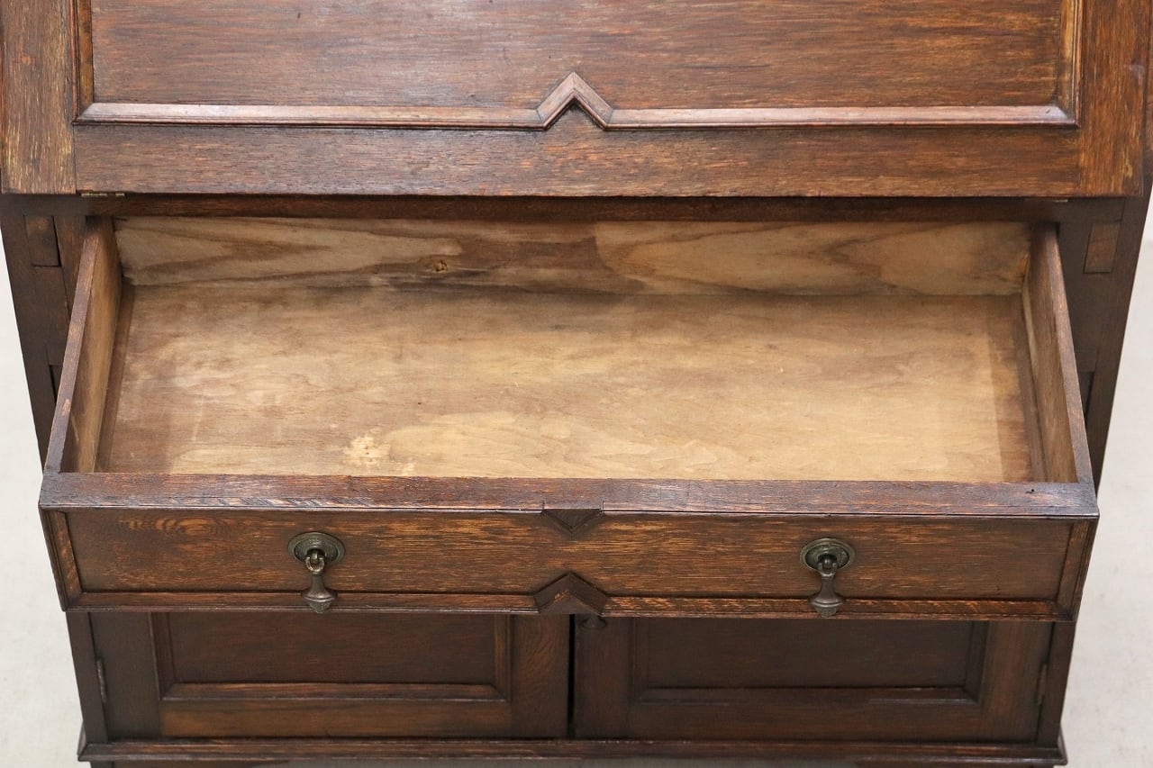 沼津店】英国 イギリス オーク材 ヴィンテージ ガラス