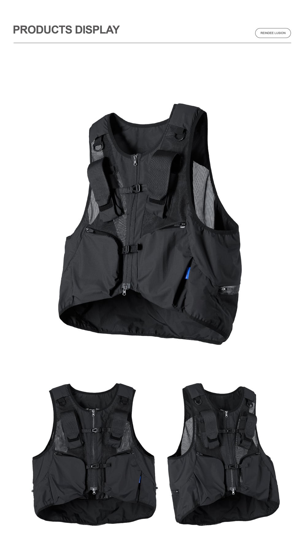 REINDEE LUSION 24SS タクティカルマルチポケットベスト | テック