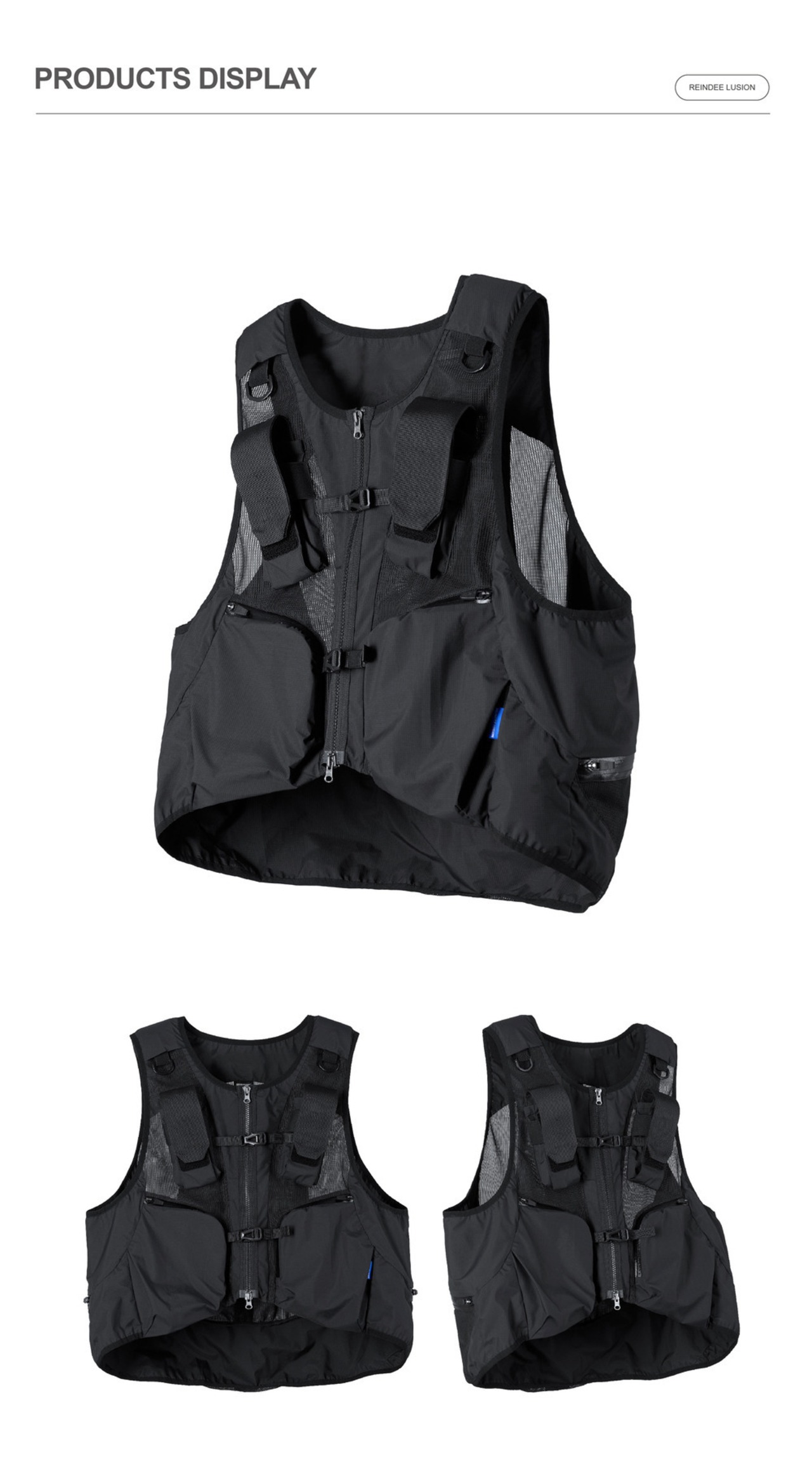 REINDEE LUSION 24SS タクティカルマルチポケットベスト