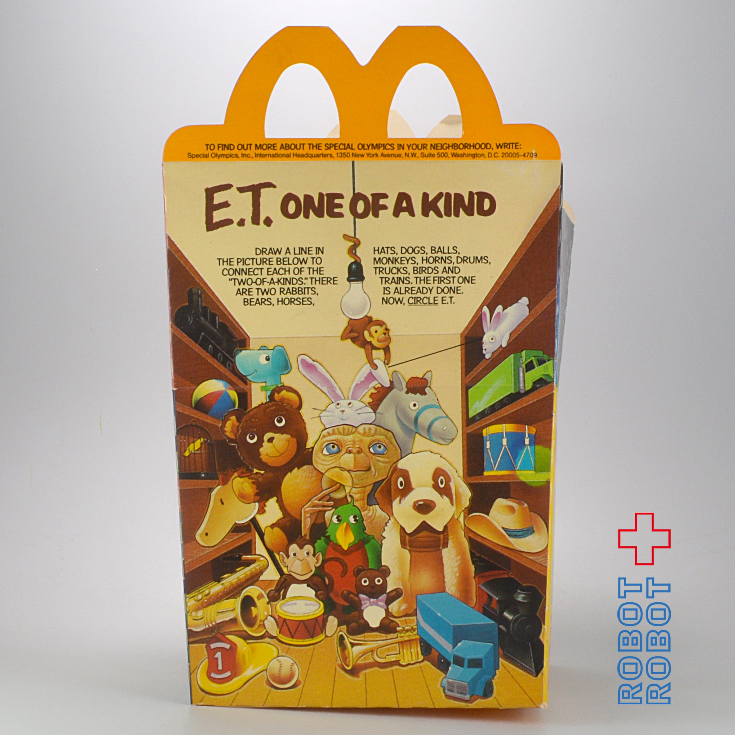 マクドナルド E.T 空箱 ボックス 2 ハッピーミールトイ | ROBOTROBOT