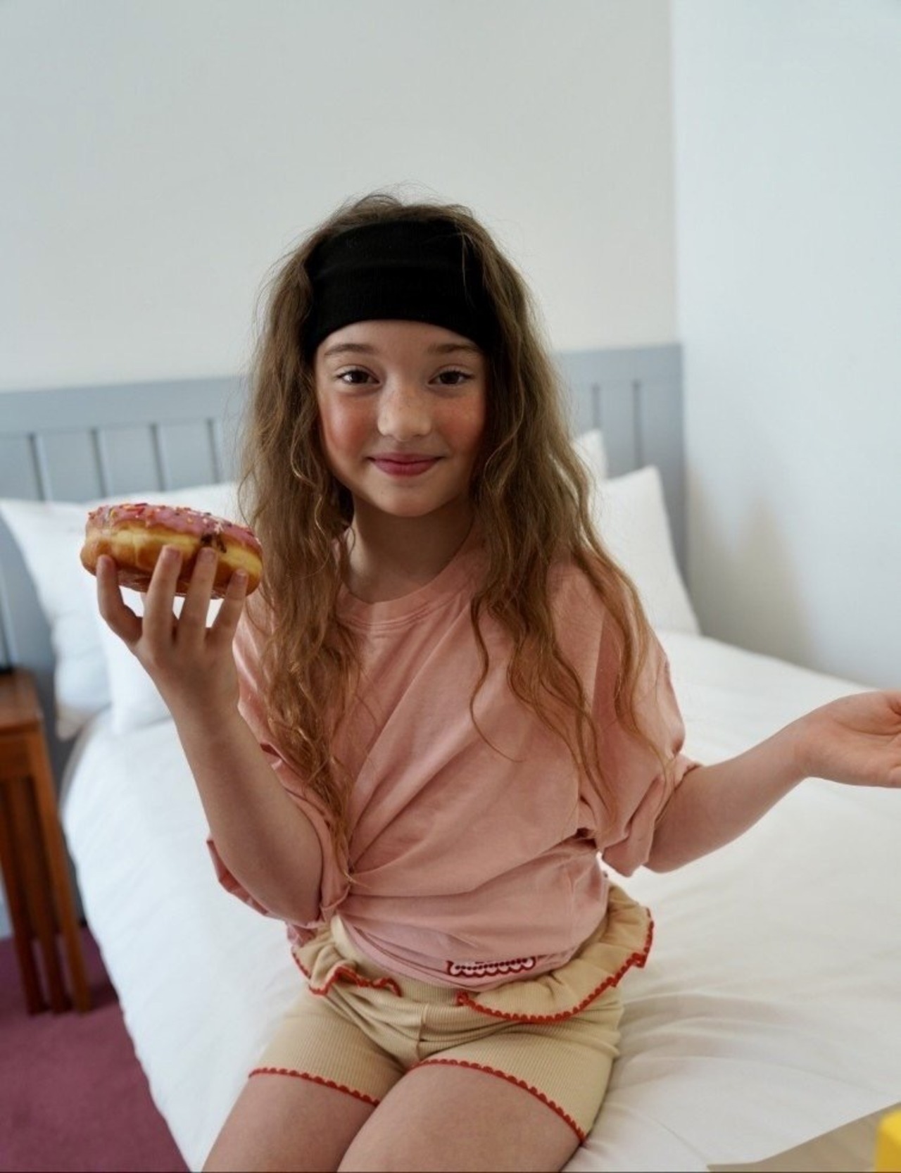 SAMJEN ピンクxベージュセット95cm - 8