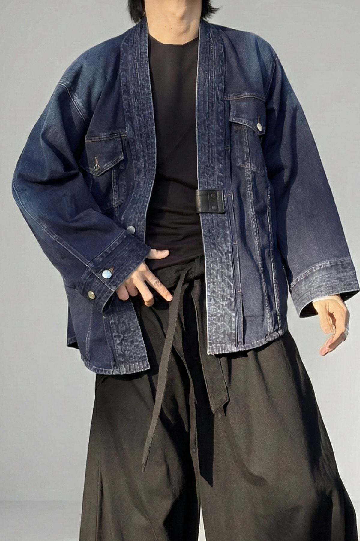 20着限定｜残りわずか 】DENIM JAPAN JACKET―岡山デニムと和の構造美