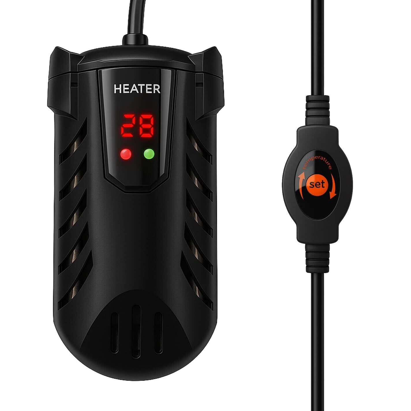 hygger 小型水中ヒーター 25W ミニベタ水槽ヒーター サーモスタット