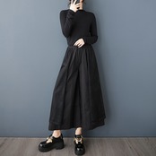 メッシュレイヤード クロップドパンツ 00056
