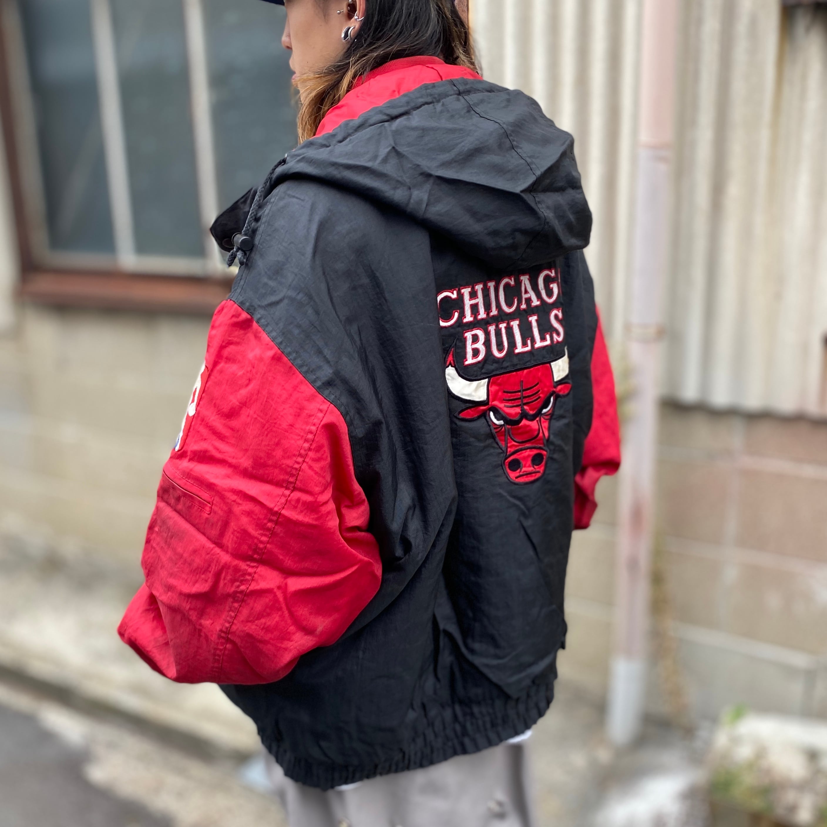 売りストア シカゴブルズアウターChicago bulls ビンテージ ...