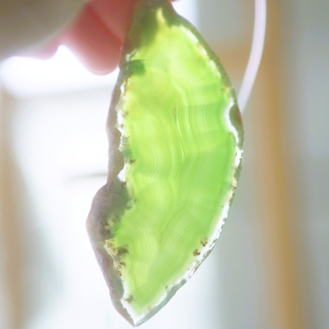 Healing Drops 05 - アゲートヒーリングチャイム / Agate Sun Catcher Wind Chime 1078