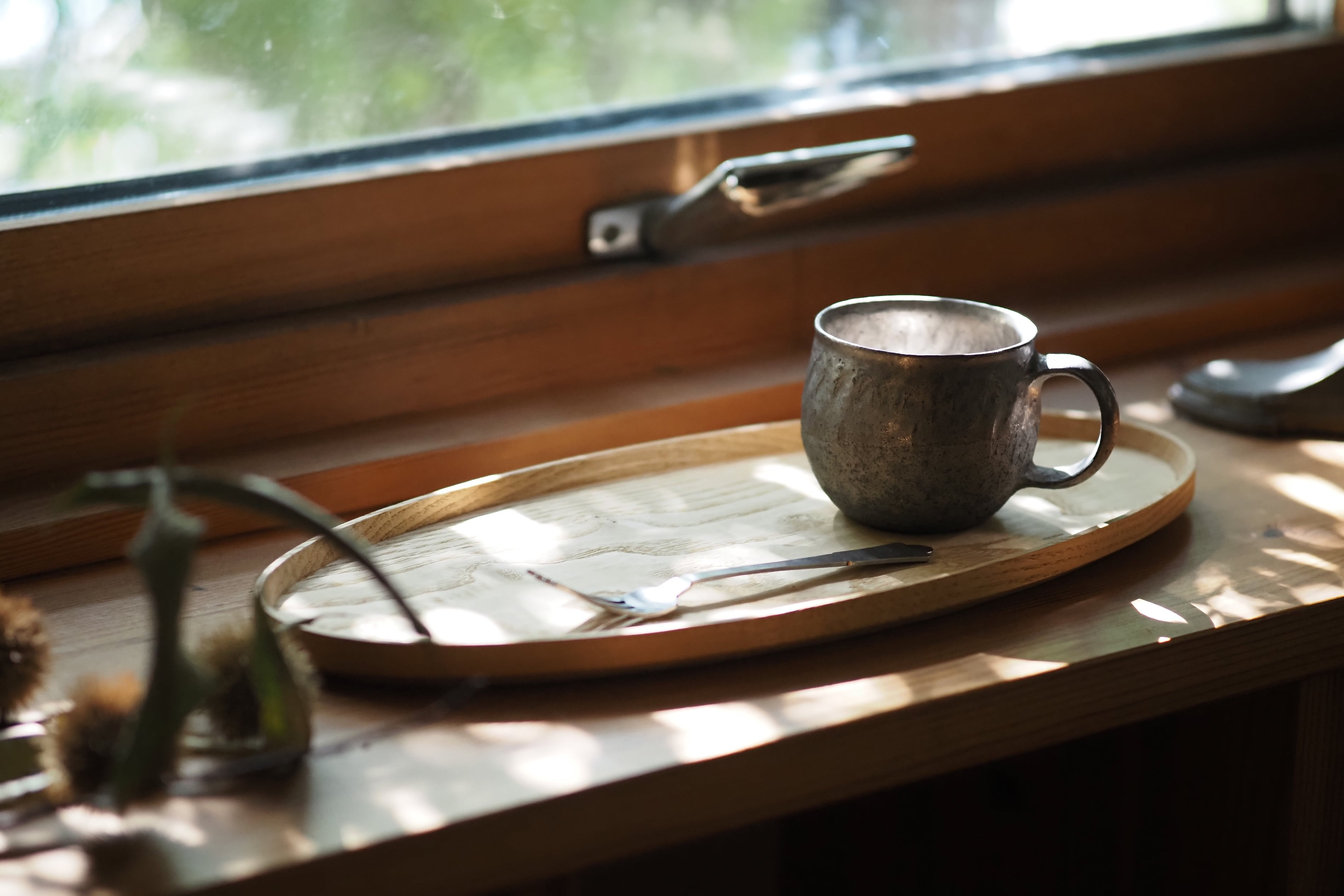 加藤良行 20.オーバル盆大 | 陶屋なづな