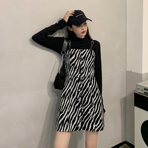 【韓国通販 dgo】A line suspender skirt 2colors（A1137）