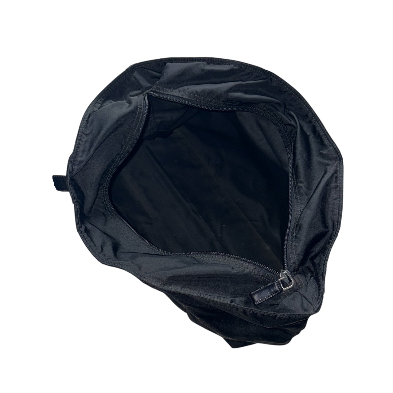 PRADA black nylon tote bag