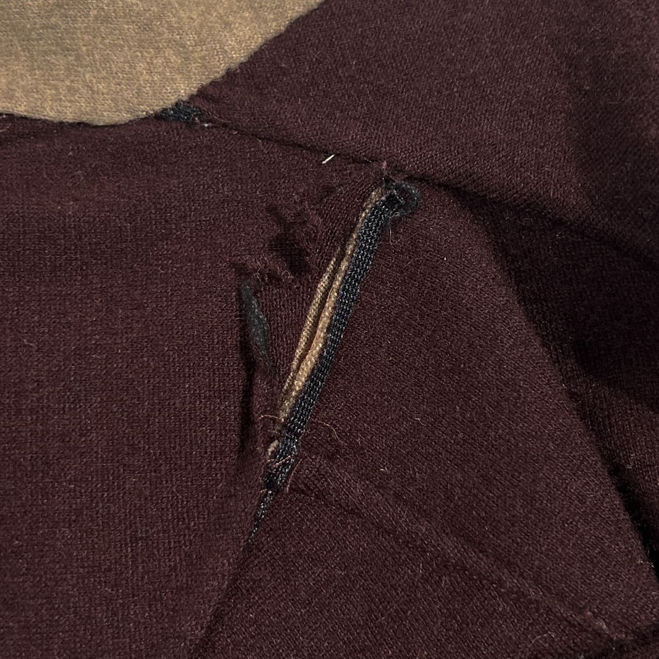 カシミヤ100% WHAOS ワオス フーデッド コート 40 /ベージュ系 レディース