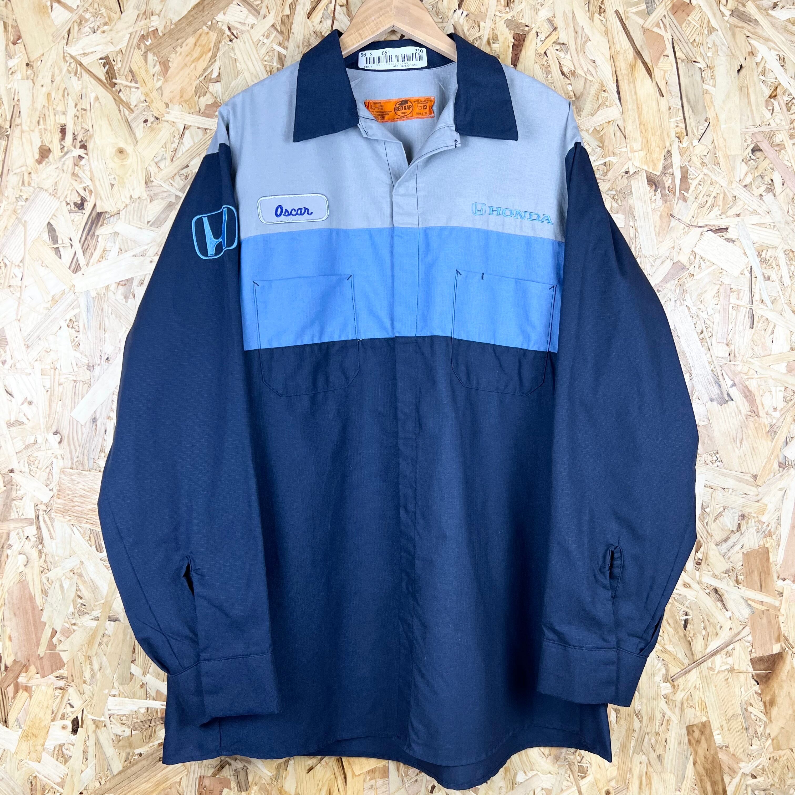 ☆00s RED KAP レッドキャップ HONDA 企業 Y2K ワッペン付き ワーク