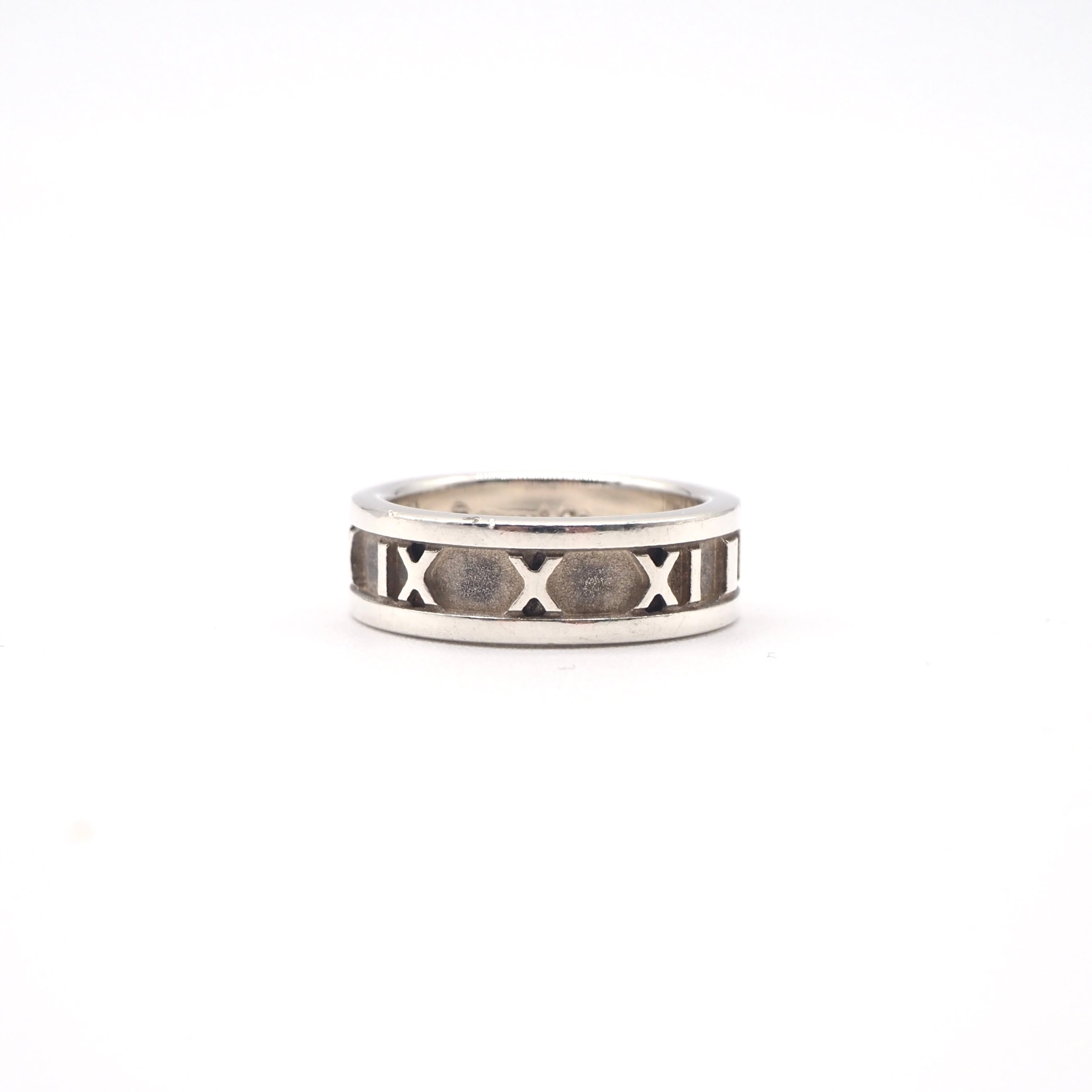 Tiffany&Co. 約9号 アトラスリング シルバー925 ティファニー