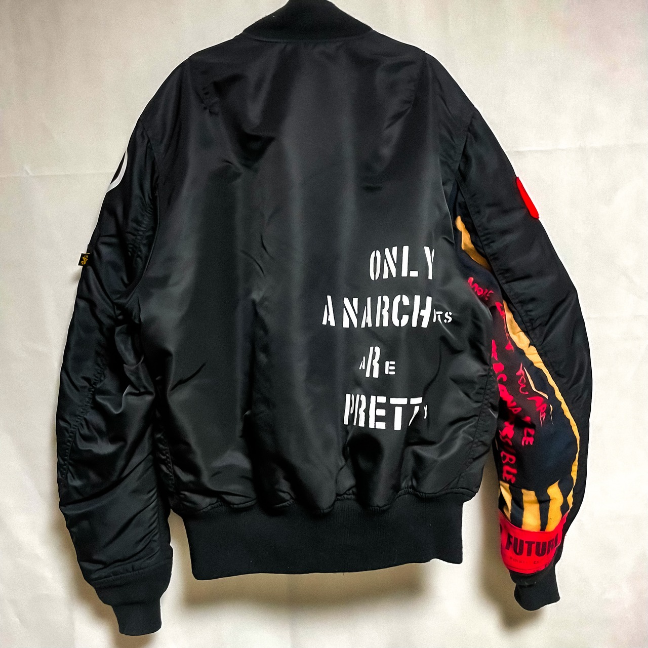 UNFINISHEDアナーキーMA-1Black202102